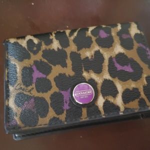 Coach wallet